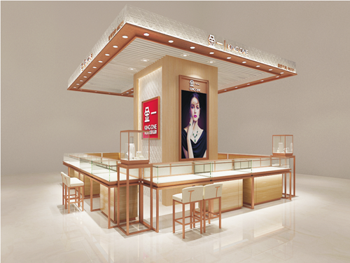 上海金一珠寶店設(shè)計效果圖